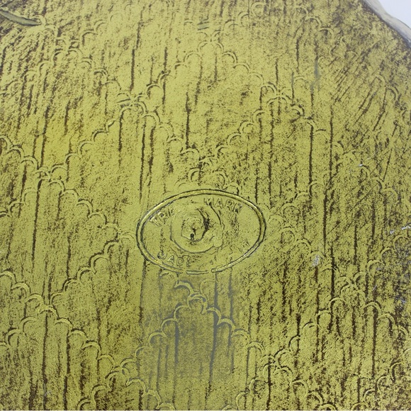 Small Round Vintage Italian Florentine Tray - Picture 4 of 5